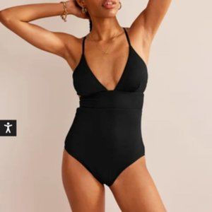 Boden V-neck Cross Back Swimsuit